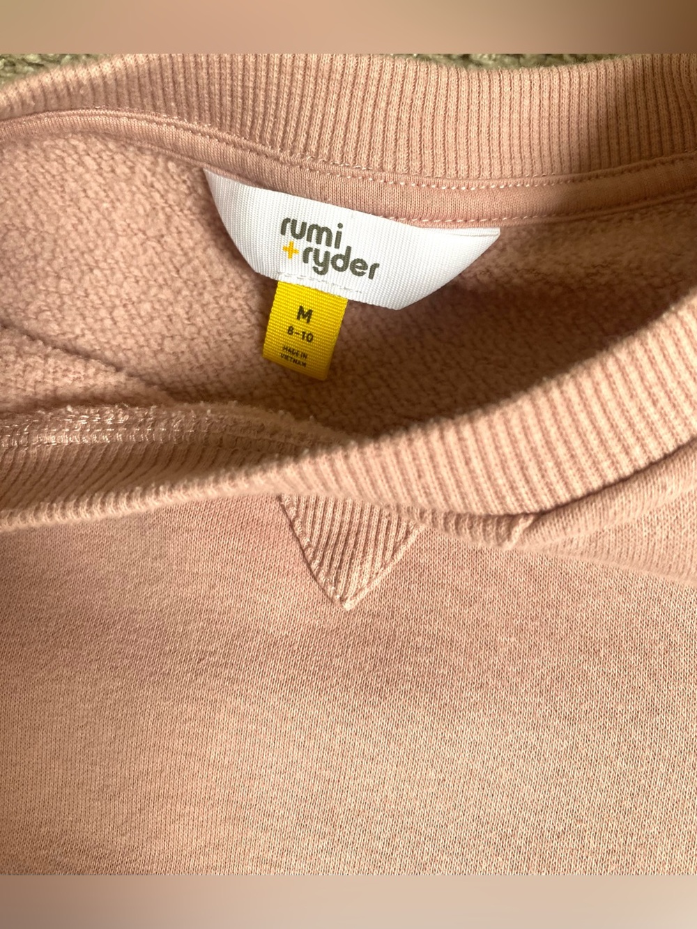 Rumi Ryder Pink Sweatshirt - Medium (8-10) - Picture 3 of 5